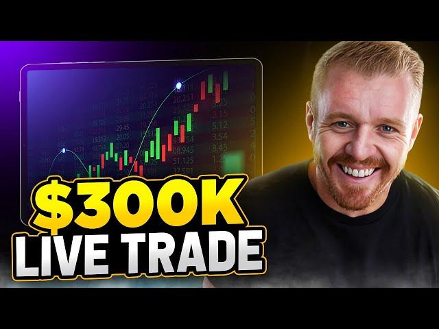 DayTrading $300K APEX Account! LIVE TRADE!