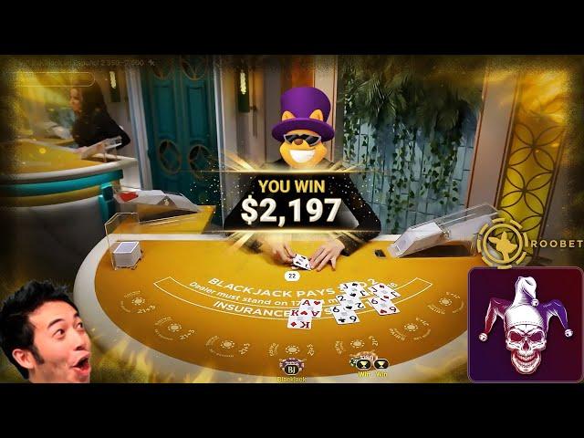 INSANE HIGH STAKES BLACKJACK Session !