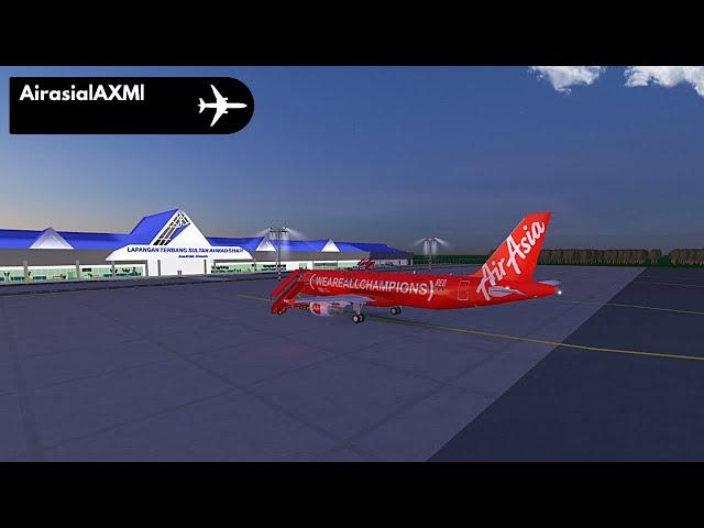 ROBLOX | Air Asia Malaysia| | Airbus A320 | Economy Class (Airline Review/ Flight Review)