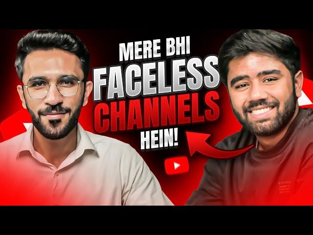 How Many Faceless Channels Kashif Majeed Has? YouTube Channel Safety Tips | Kashif Majeed Interview