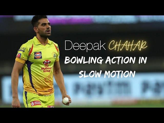 Deepak Chahar Bowling Action | In Slow Motion | 2021 | Tarush Cricket