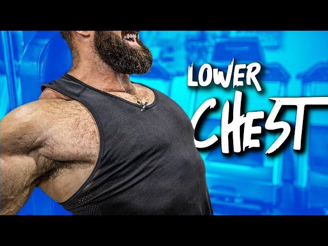 The KEY To Fixing Your Lower Chest & Getting More Pec Development