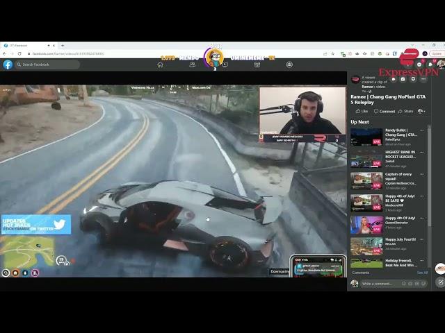 Koil Reacts To Ramee F8 Quit Because Of What Devs Did To His Car. | NoPixel GTA RP