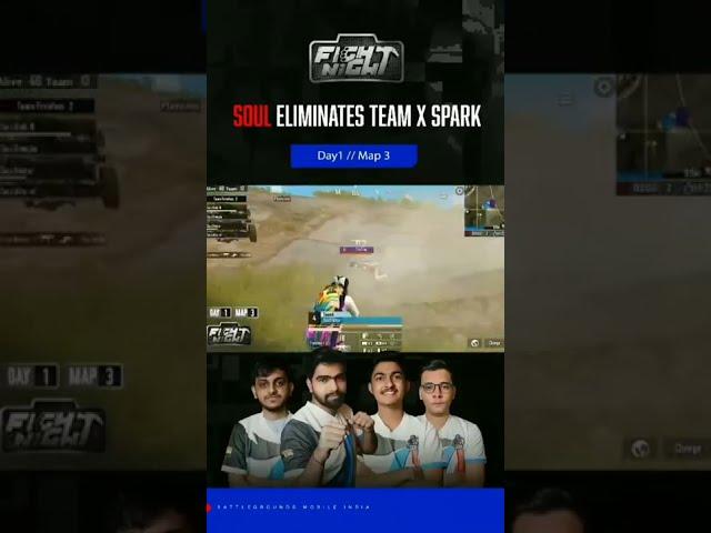 Team SouL vs Team Xspark GE Fight Night #bgmitournament #pubgvideos #viralshorts