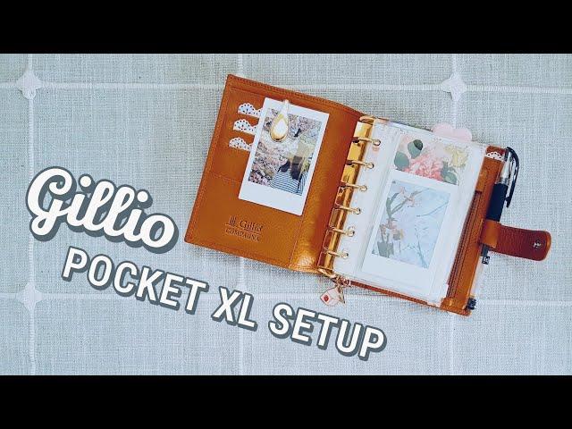 Pocket Planner Setup (vintage floral theme) | Gillio Pocket XL Compagna