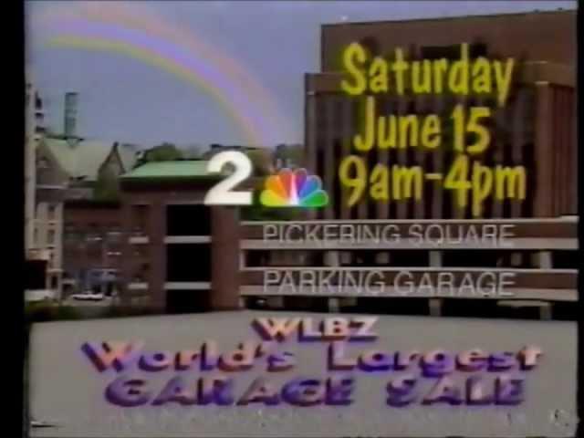 RETRO '90's TV IN MAINE: 1991 WLBZ Worlds Largest Garage Sale