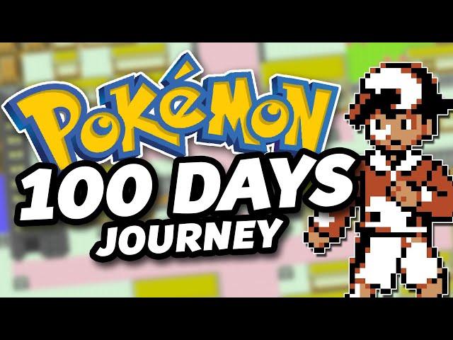 I Played Pokemon For 100 Days... Here's What Happened