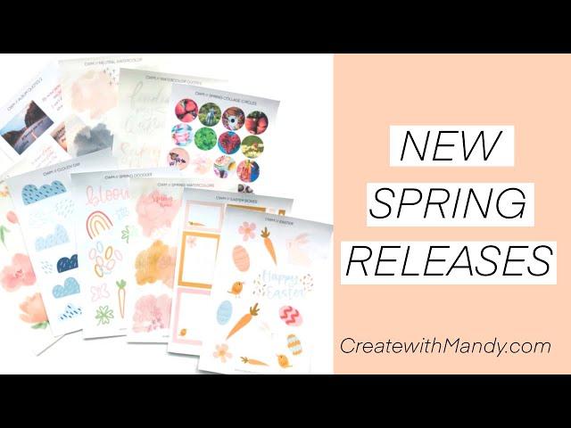 CWM New Spring Releases! // CreatewithMandy