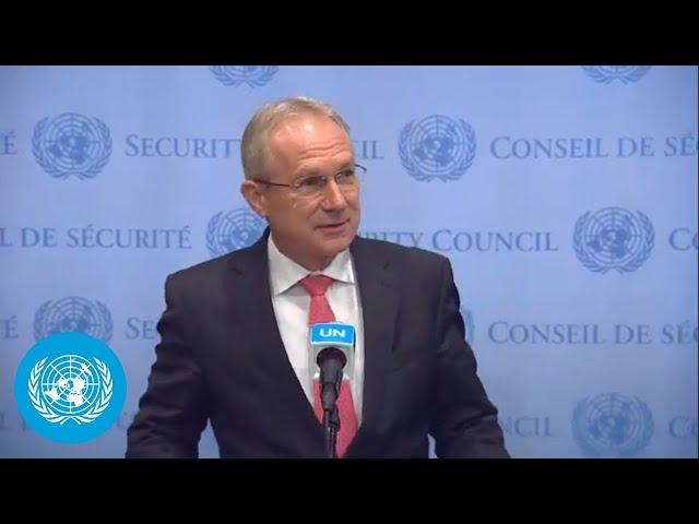 General Assembly President on Intl Peace and Security - Media Stakeout (14 December 2022)