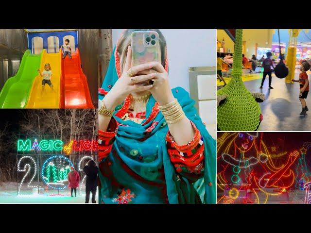 INDOOR PLAYGROUND  ||MAGIC LIGHTS ||BALOCHI VLOG