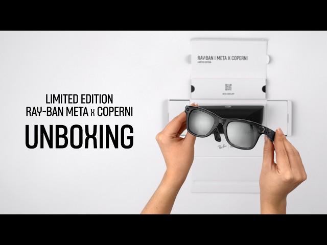 Unboxing Ray-Ban Meta x Coperni Limited Edition Wayfarer