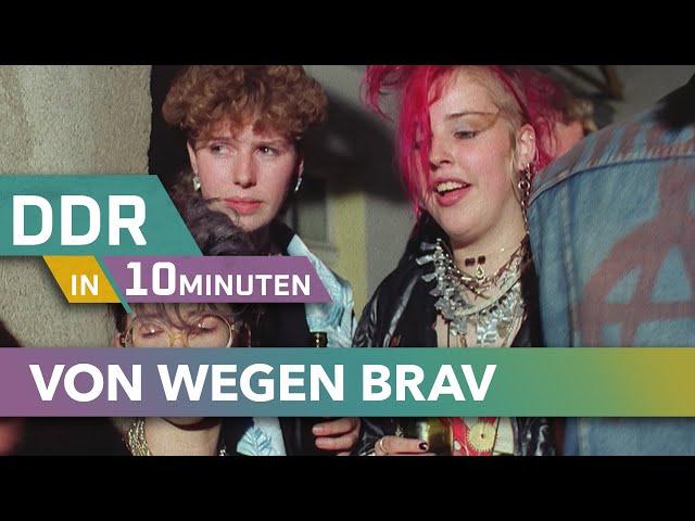 Punks, Gruftis, Pioniere - Jugendkultur der DDR erklärt | DDR in 10 Minuten | MDR DOK