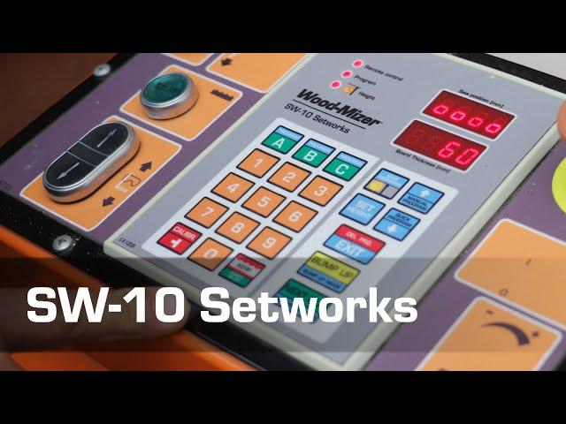 Wood-Mizer SW10 SETWORK - Operation & Settings | Wood-Mizer Europe