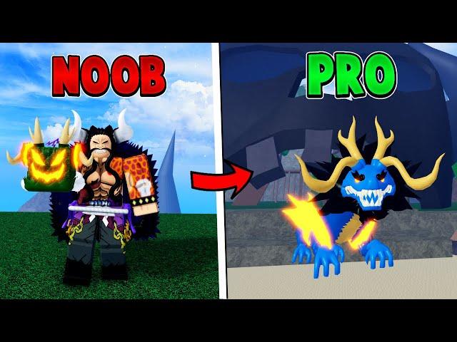 Becoming Kaido and Eating the DRAGON fruit in Blox Fruits