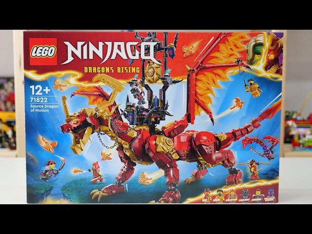 LEGO Ninjago 71822 Source Dragon of Motion – LEGO Speed Build Review