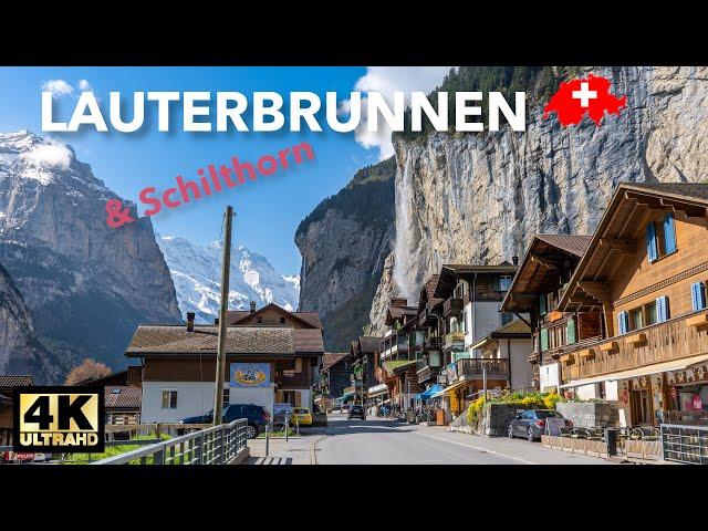 Lauterbrunnen & Schilthorn Switzerland | Amazing Valley & James Bond Mountain