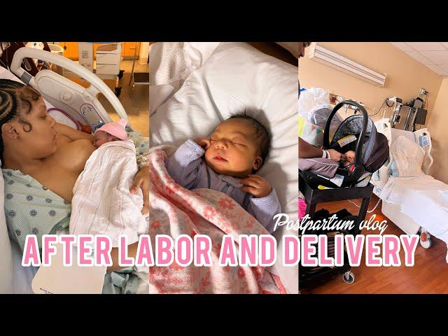 Meet Babygirl |After Labor and Delivery| postpartum aftercare| 2024