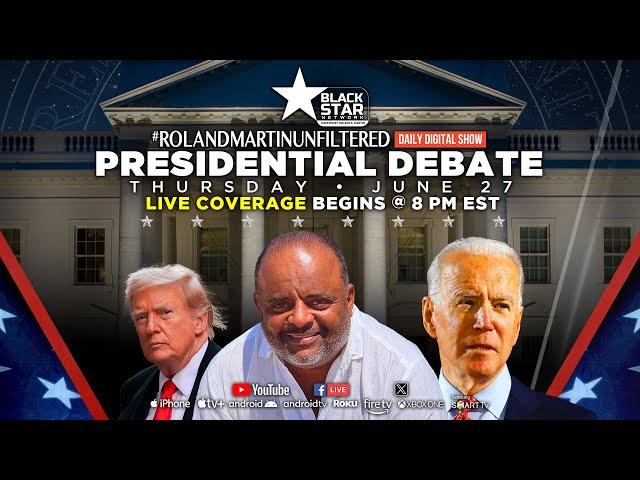 Black Star Network Presents: The First 2024 Presidential Debate on CNN