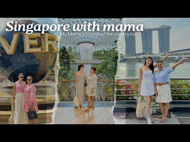 Singapore Trip with Mama (her first out of the country trip) | Jen Barangan