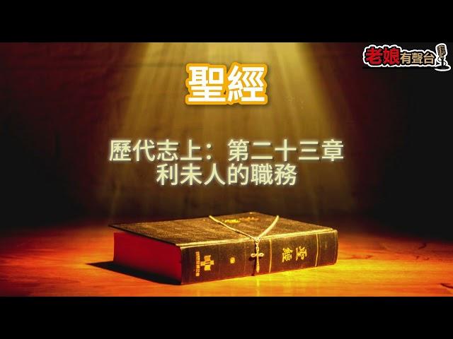 廣東話有聲書【聖經】361 歷代志上：第二十三章 利未人的職務