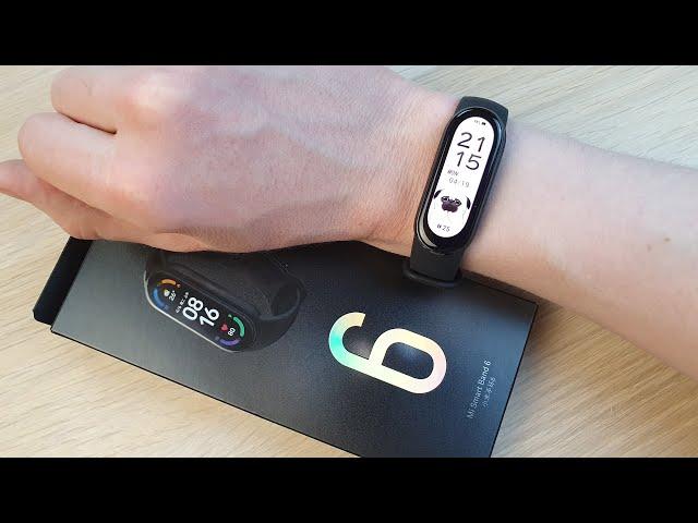 XIAOMI MI BAND 6 - ОБЗОР И ПЕРВАЯ НАСТРОЙКА