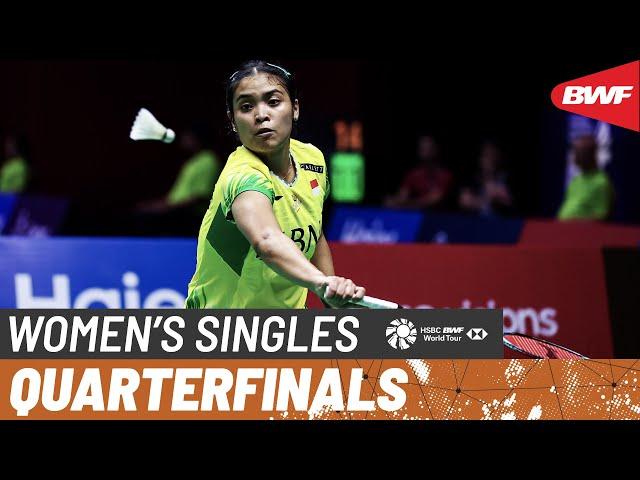 TOYOTA Thailand Open 2024 | Supanida Katethong (THA) [6] vs. Gregoria Mariska Tunjung (INA) [3] | QF