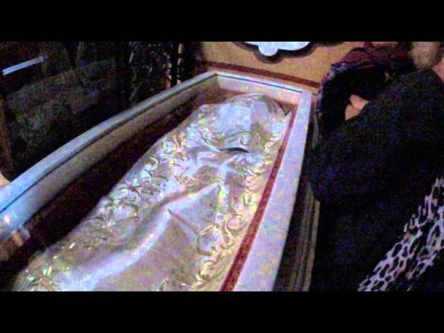 The Russian Church of Mary Magdalene, Jerusalem - the body of G. Duchess Elizabeth Feodorovna