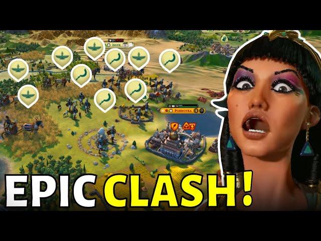 Civ 6 | I Threw EVERYTHING My Empire Could Produce At Scythia!!! – (#2 Deity Egypt Civilization VI)