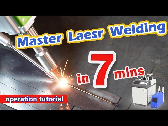 How to use Handheld Laser Welder | Beginner Tutorial