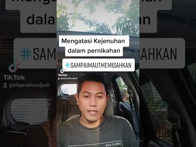 Mengatasi kejenuhan dalam pernikahan...