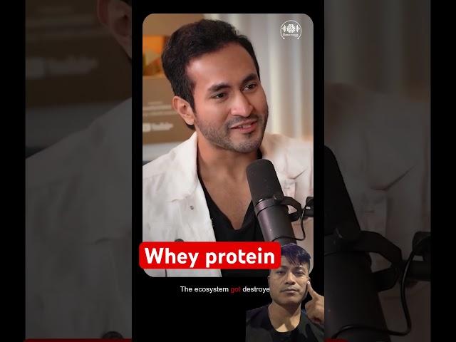 Whey protein #protein #milk #podcast #motivation #food #fitnessmotivation #nutrition