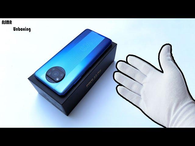 POCO X3 Pro (Frost Blue) Unboxing - ASMR