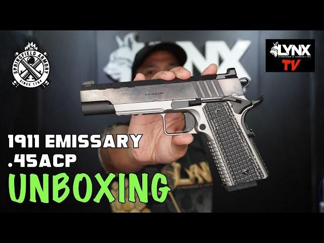 Lynx FA TV: Unboxing of the Springfield Armory 1911 Emissary .45acp
