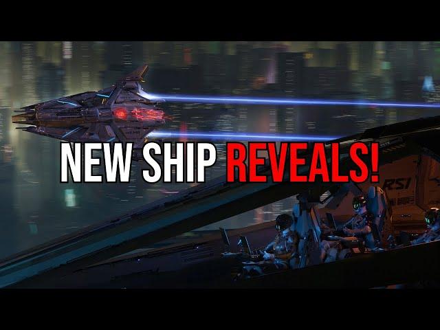 Star Citizen Reveals TONS Of New Ships!