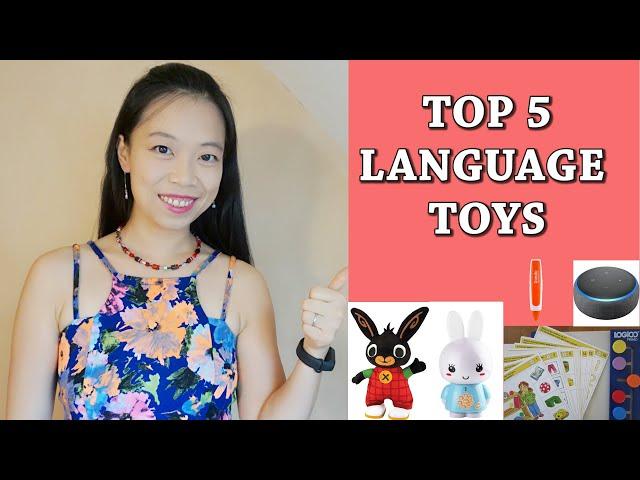 Multilingual Kids: Five Toys that promote language development