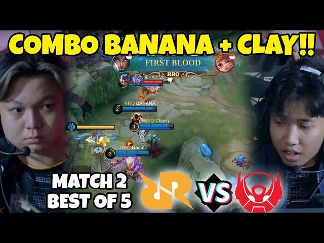 COMBO CLAY+ BANANA TURUN GUNUNG MATCH 2 RRQ VS BTR MPLS12 PLAY OFF!!