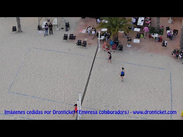 El Circuito de Tenis Playa Zaragoza desde el cielo