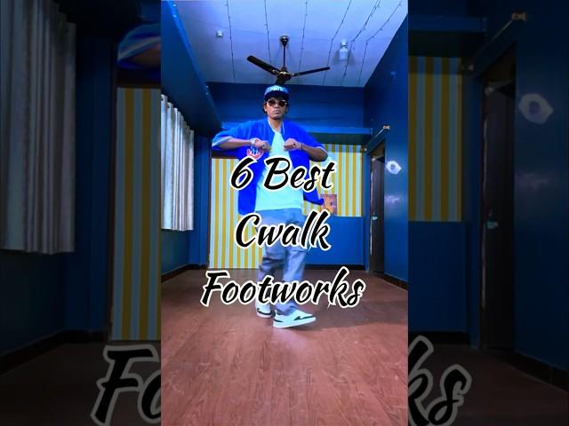 6 Best Cwalk Footworks #cwalk #cwalking #jddancetutorial #hiphop