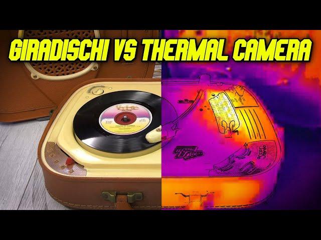 Record Player VS Thermal Camera - Riparo un giradischi con la telecamera termica KAiWEETS KTI-K01