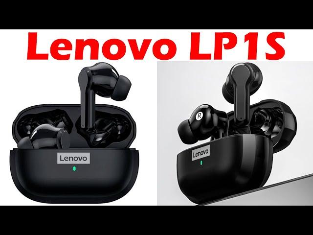 Lenovo LP1S TWS Earphone Wireless Bluetooth 5.0 Headphones Waterproof Sport Headsets Noise Reduction