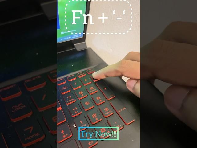Did you know this secret hack on your laptop?