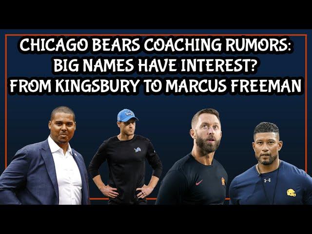 Chicago Bears Coaching Rumors Kliff Kingsbury to Marcus Freeman