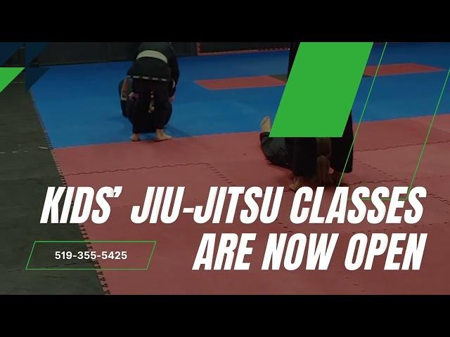 Kids' Jiu-Jitsu Classes Are Now On.