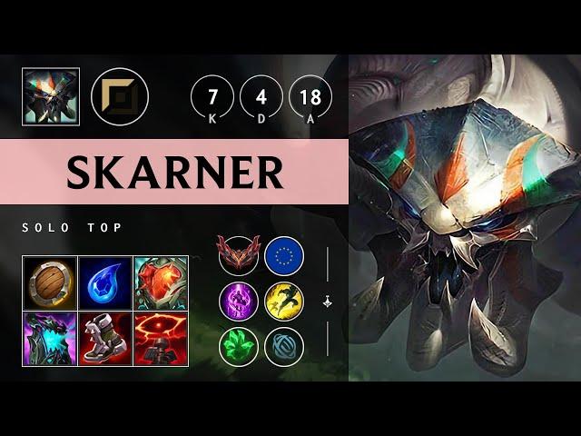 Skarner Top vs Camille: Rampage - EUW Grandmaster Patch 14.23