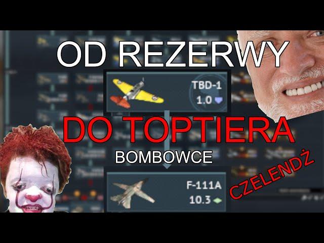 Gram CAŁĄ Amerykańską linią bombowców - Od REZERWY do TOPTIERA | w War Thunder