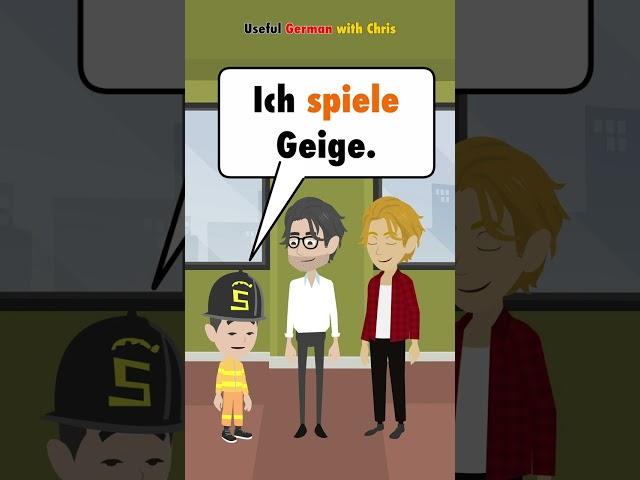 Welches Instrument spielst du? - Deutsch lernen