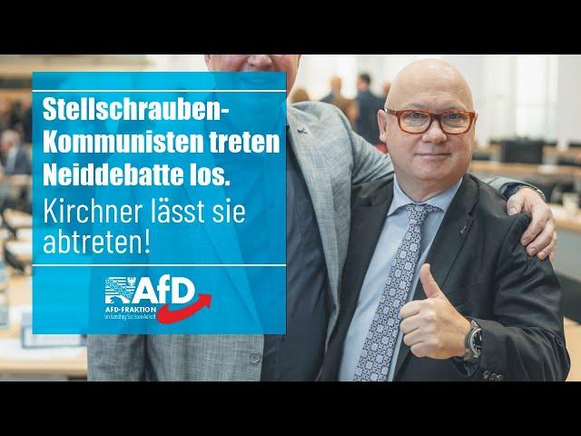 Stellschrauben-Kommunisten treten Neiddebatte los. Kirchner lässt sie abtreten!