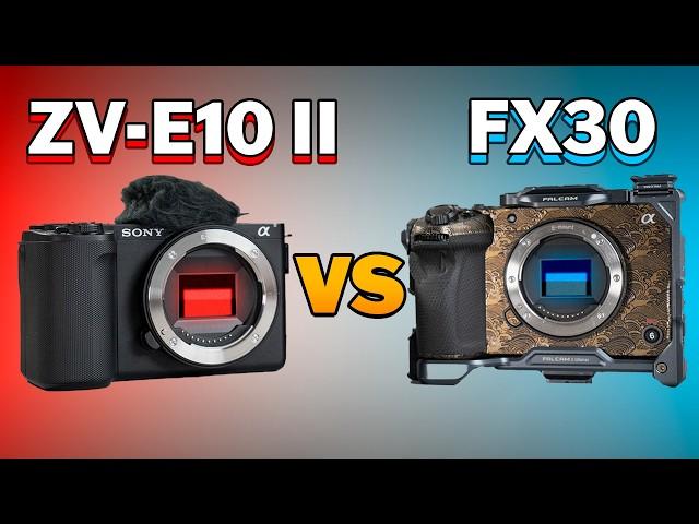 Sony ZV-E10 II vs Sony FX30: I’d Still Choose THIS