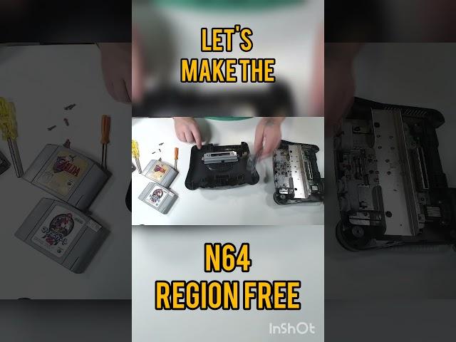 Make the N64 Region Free!