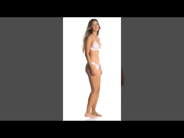 Hurley Women's Quick Dry Floreal Surf Bikini Bottom | SwimOutlet.com